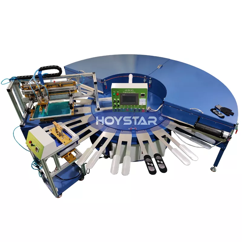 Сырғып кетпейтін шұлықтарды экранда басып шығаруға арналған машина