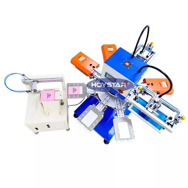 Автоматты 2 түсті майлық экранды басып шығару машинасы